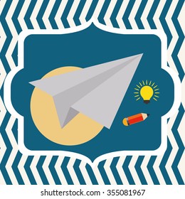 Start up  concept  with icons design, vector illustration 10 eps graphic.