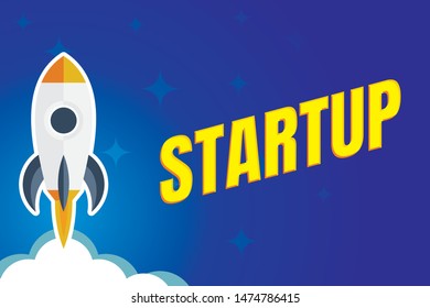Start up concept poster Design.