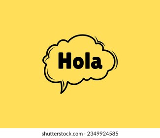 Start Conversations with 'Hola', spain hello type 