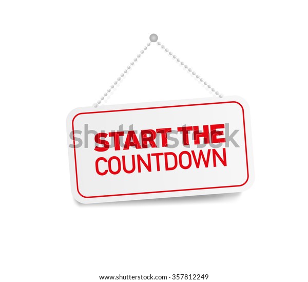 Start Countdown Stock Vector (Royalty Free) 357812249