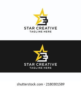 Iniciar plantilla de icono de diseño de logotipo creativo