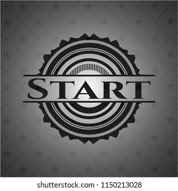 Start dark icon or emblem