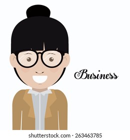 Start up design over white background, vector illustration