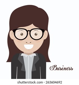 Start up design over white background, vector illustration