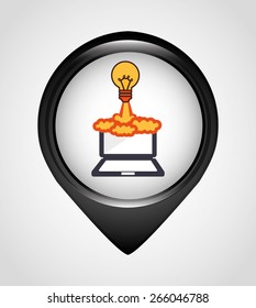 start up design, vector illustration eps10 graphic 