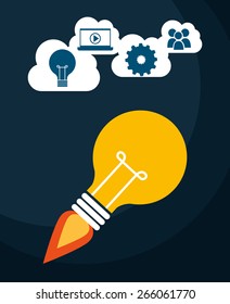 start up design, vector illustration eps10 graphic 