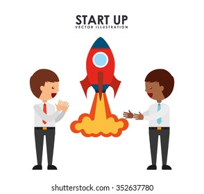 start up design, vector illustration eps10 graphic 