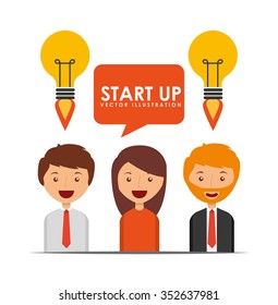 start up design, vector illustration eps10 graphic 