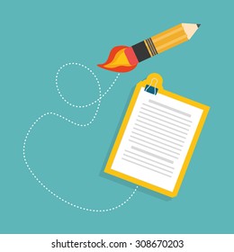 Start up digital design, vector illustration 10 eps graphic