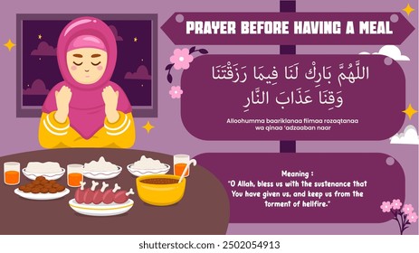 Start every meal with gratitude. Praying before eating is our way of remembering and appreciating every blessing we receive. Enjoy!