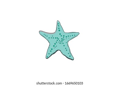 Iniciar ilustración de vectores de dibujos animados de peces