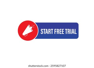 Start free trial, for websites, application Design, Element, learn, stay, template, top scorer, design, level, sign, speech, bubble  banner, modern, symbol, click. 
