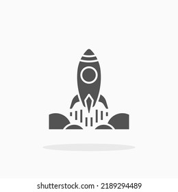 Starten Sie das Symbol für die Glyphe. Kann für digitale Produkte, Präsentationen, Print-Design und mehr verwendet werden.