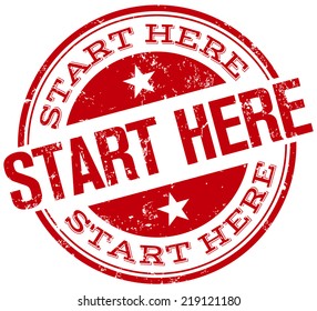 Start Here Stamp