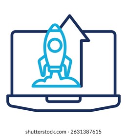 Start Up Icon Element For Design