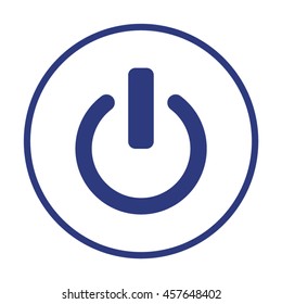 Start    icon,  isolated. Flat  design.