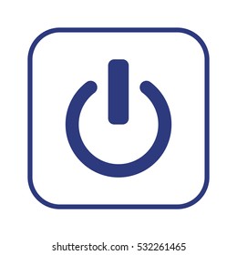 Start   icon, isolated. Flat  design. 