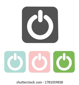Icono de inicio aislado en fondo blanco.