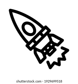 Startsymbol oder Logo einzeln auf Zeichen, Vektorgrafik - hochwertige Vektorsymbole in schwarzem Stil
