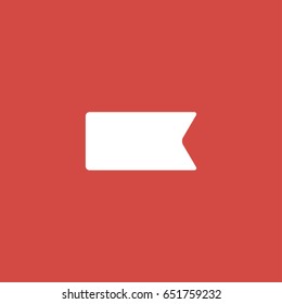 start icon. sign design. red background