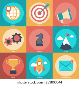 Start Up Icons Set