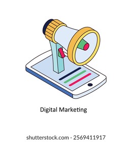 Start Up isometric Colored illustration. EPS File stock illustration