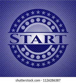 Start jean background