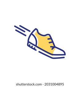 Start Jogging Line icon for business website,apps, and many more