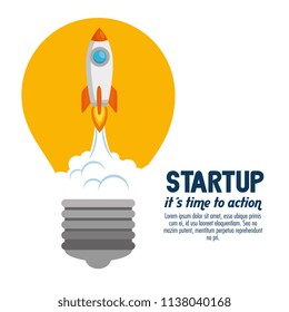 start up launcher bulb rocket