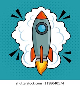 start up launcher rocket