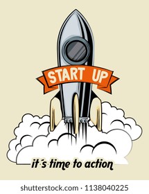 start up launcher rocket