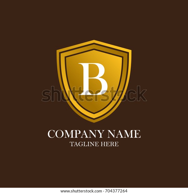 start-letter-b-gold-shielded-logo-stock-vector-royalty-free-704377264