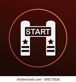 start line icon