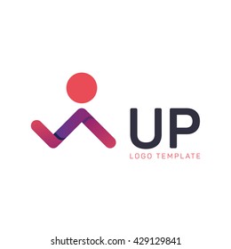 Start Up Logo. Progress Logo. Up Logo. Innovation Logo. Arrow Logo