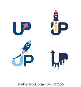 Start Up Logo Set Logo Sign Symbol Icon