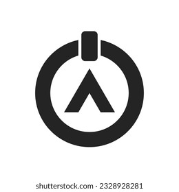 start up logo template. Icon Illustration Brand Identity. Isolated and flat illustration. Vector graphic