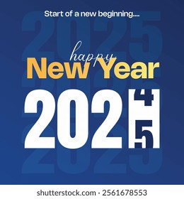 The Start Of New Beginning | Happy New Year | 2025