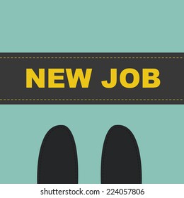 start new job concept