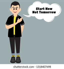 Start Now Not Tomorrow