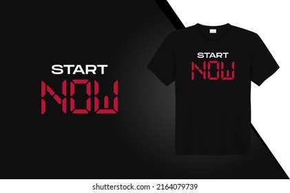 Start Now timer tshirt design for tshirt printing, clothing fashion, Poster, Wall art. Tiger pattern vector illustration art for tshirt.