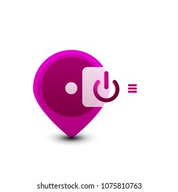 Iniciar botão liga/desliga, design de ícone de interface do usuário, símbolo de aplicativo ligado