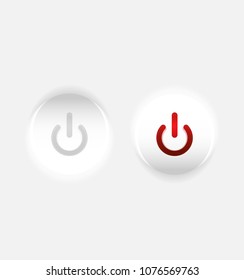 Iniciar botão liga/desliga, design de ícone de interface do usuário, símbolo de aplicativo ligado