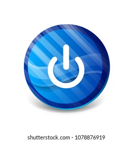 Start power button, ui icon design, on off application symbol