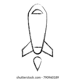 Start up rocket symbol