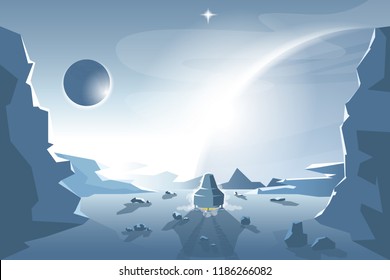 Start a Shuttle from an unknown planet
