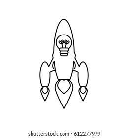 Start up spaceship concept