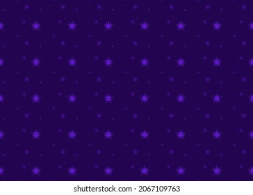 start sparkling elegant on dark background seamless pattern vectors ep76