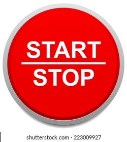 Start and stop button