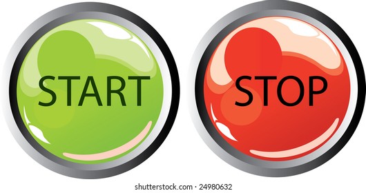 start stop buttons