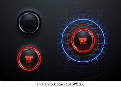 start stop engine button